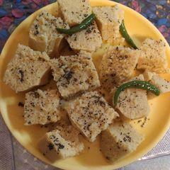 Dhokla A picture of Dhokla.