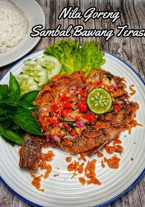 Foto resep Nila Goreng Sambal Bawang Terasi 😋