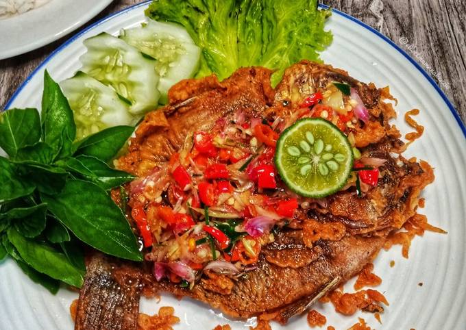 Nila Goreng Sambal Bawang Terasi π
