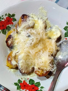 Foto resep Pisang panggang keju susu
