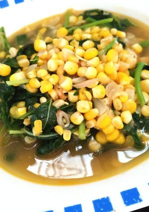 Foto resep 121. Tumis Bayam Jagung