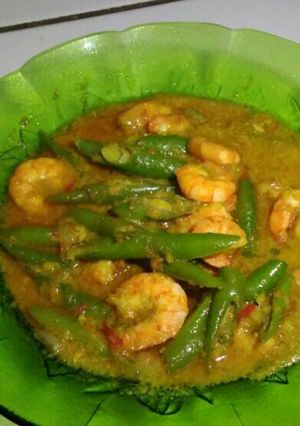 Foto resep Udang kuah santan simple