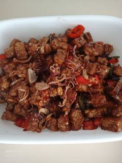 Foto resep Orek tempe pedas manis