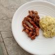 Mashed potato & ayam lada hitam