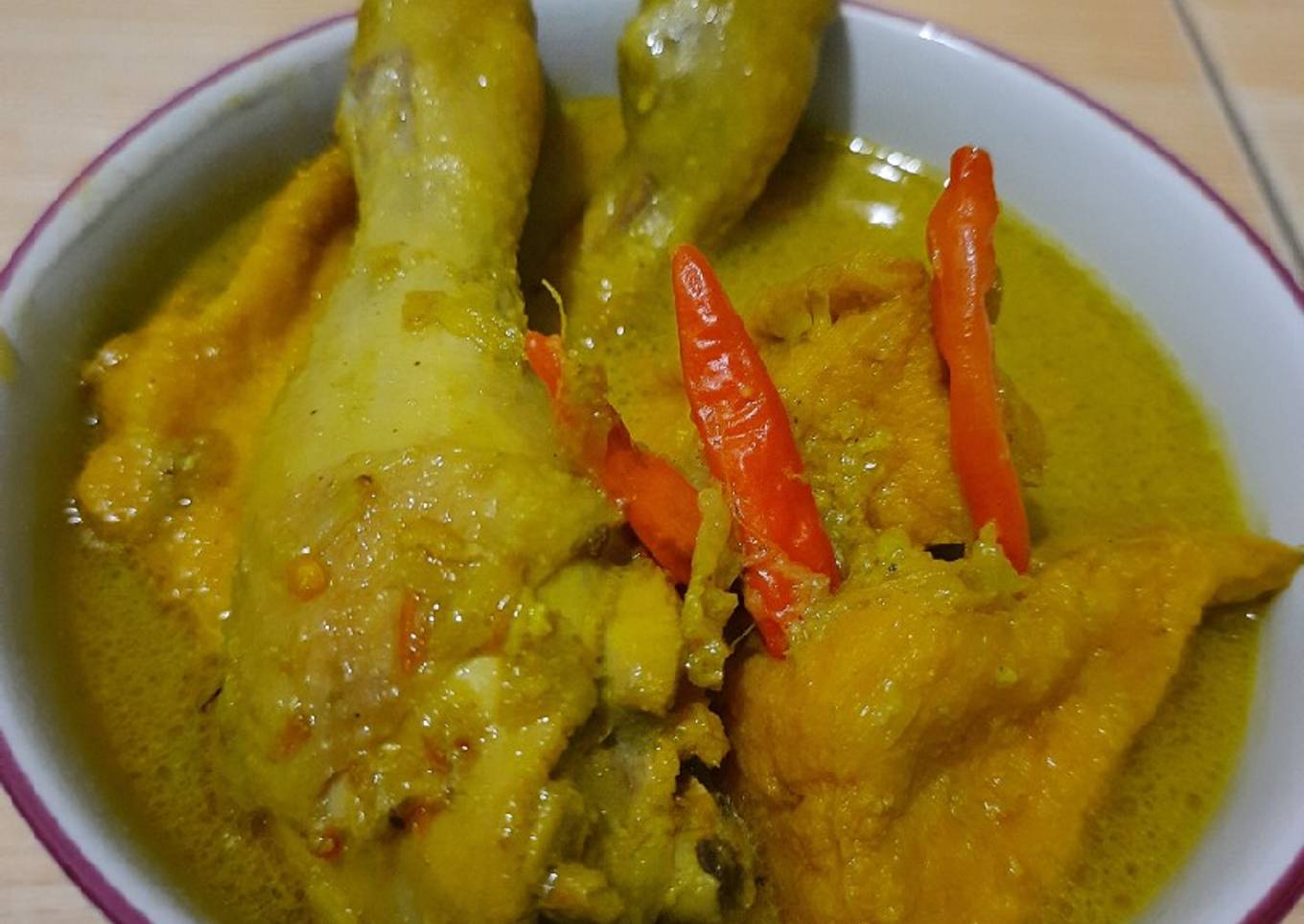 Opor ayam kuning 🥰