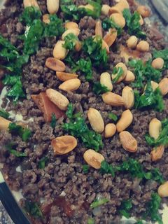 صورة لوصفة فتة الباذنجان