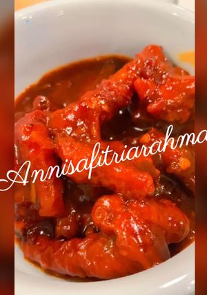 Foto resep Ceker balado
