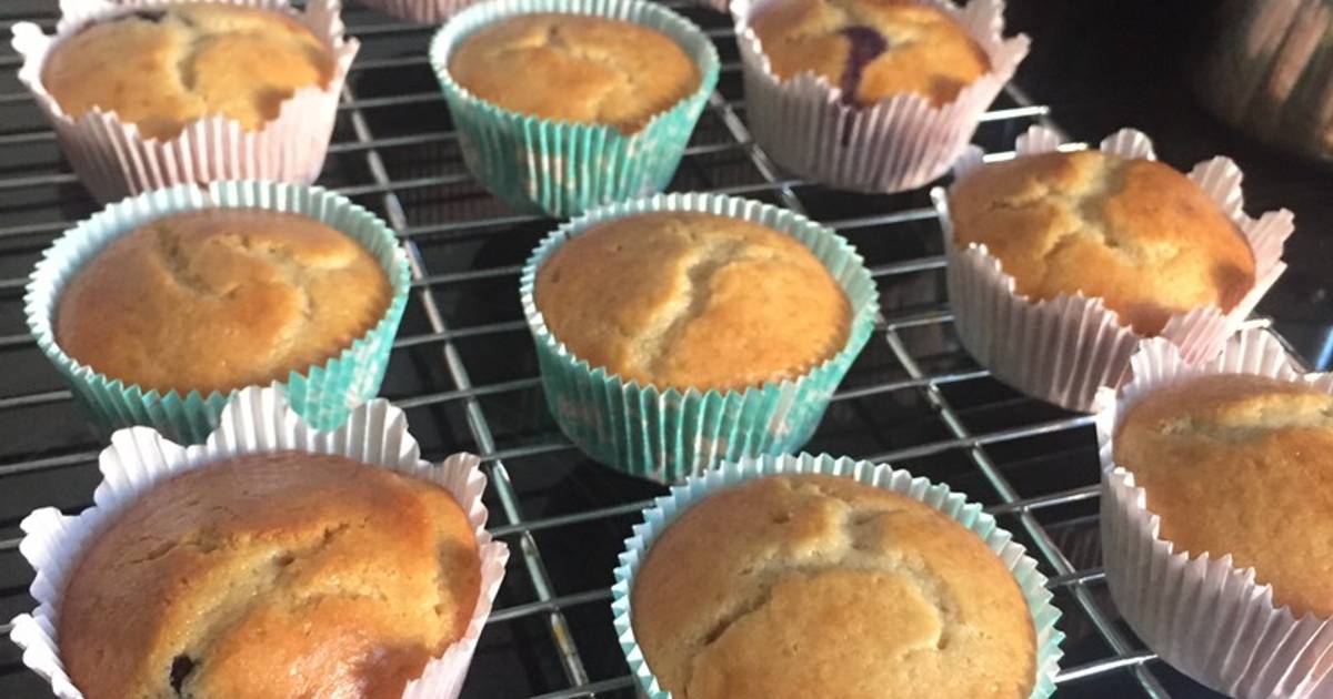 Buchweizen-Muffins mit Heidelbeeren - glutenfrei Rezept von ...