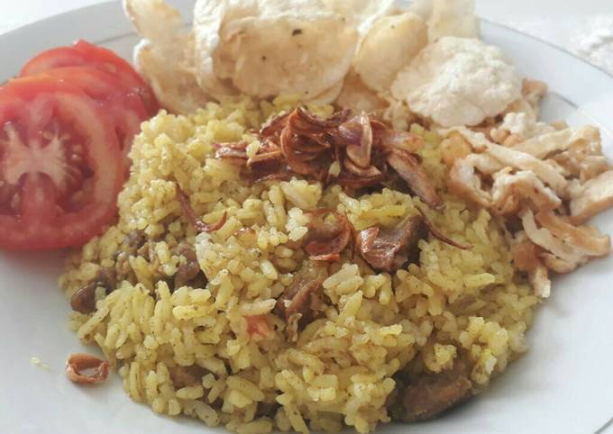 Anti Ribet, Buat Nasi kebuli kambing Gampang