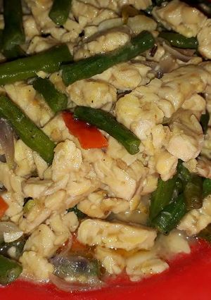 Foto resep Tumis Tempe Kacang Panjang