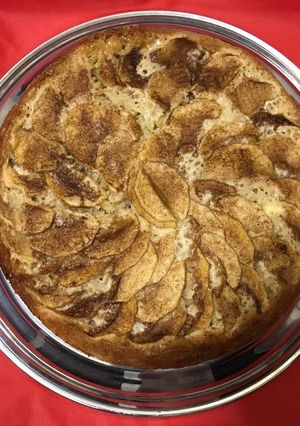 Una foto de Bizcocho fácil de manzana