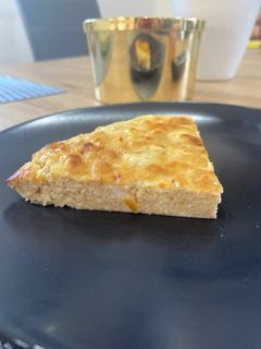 Banános-túrós fitt süti recept fotója