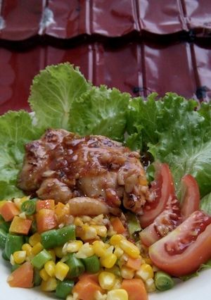 Foto resep Grilled chicken rosemary