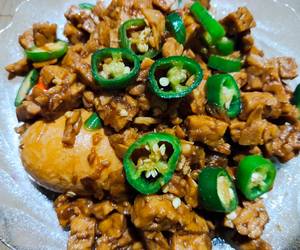 Siap Saji Orek tempe cabe hijau Yummy Mantul