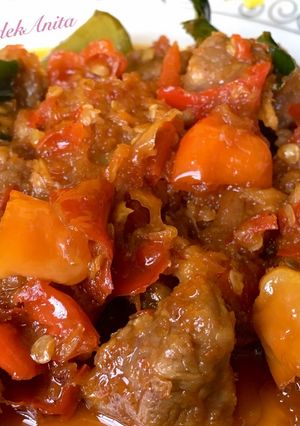 Foto resep Oseng Mercon Daging