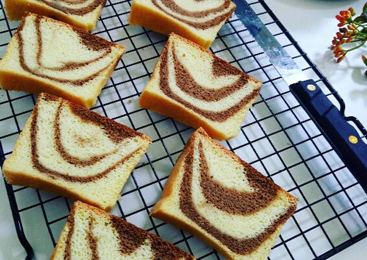 Resep masakan Chiffon Marble Tepung Beras | Resep Bumbu Chiffon Marble Tepung Beras Yang Sempurna