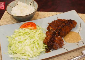 How to Prepare Perfect Gyukatsu  Japanese Beef Cutlet 