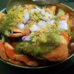 A picture of Samosa Chat.