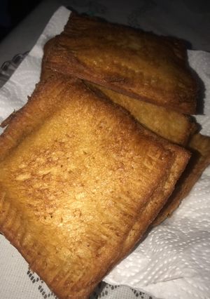 Foto resep Roti goreng praktis isi pisang coklat keju