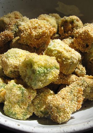 A picture of Fried Okra.