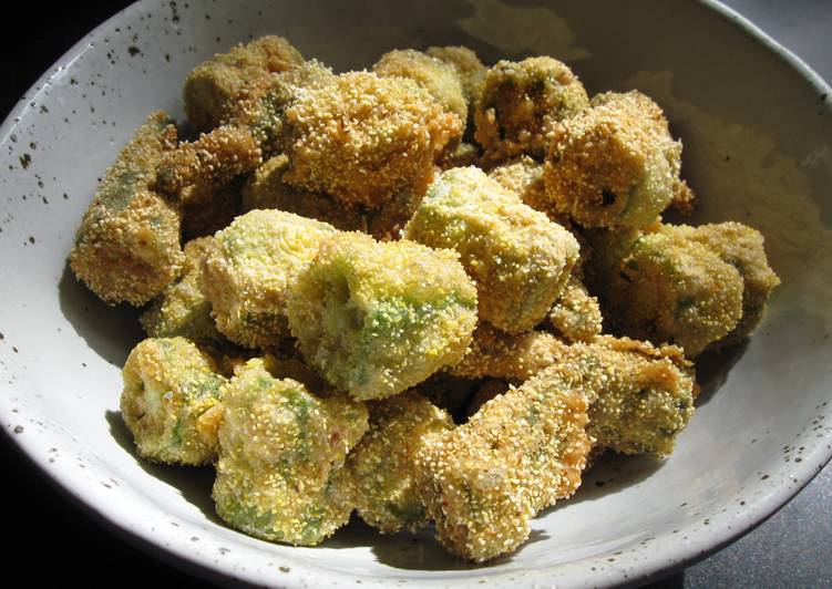 Easiest Way to Make Super Quick Homemade Fried Okra