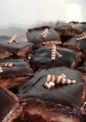 “Kapucíner” szelet kávé nélkül recept fotója