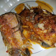 A picture of Fish pepper soup.