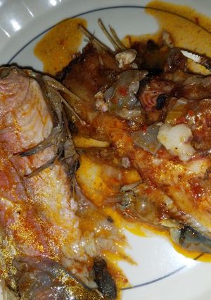 A picture of Fish pepper soup.