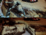 Torta marmolada bien esponjosa