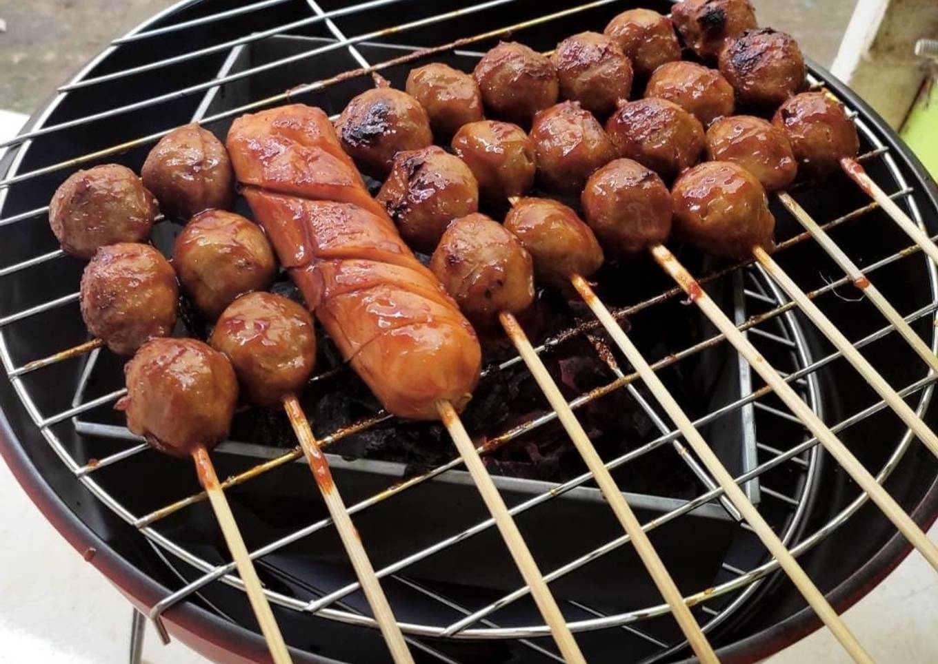 Bakso Sosis Bakar