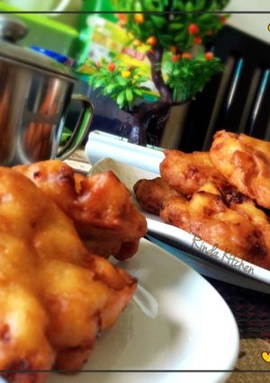 Foto resep Pisang Goreng Mix Cemkekis (Cempedak,Kelapa muda,Kismis)