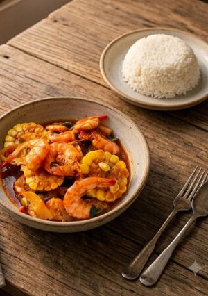 Foto resep Udang Saus Padang