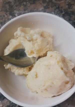 Una foto de Helado Natural de Banana y Coco