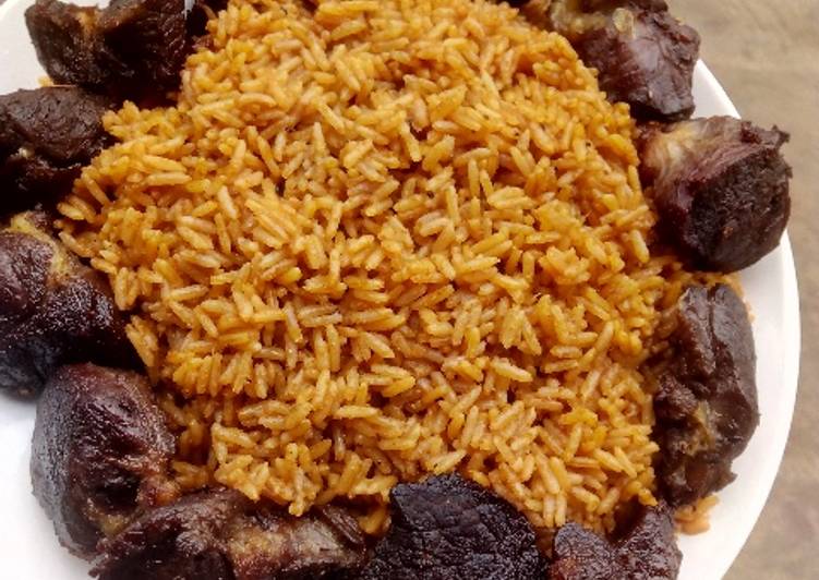 Simple Way to Make Perfect Jollof Rice with cloves spice