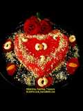 Beetroot Gajar Halwa Cake - Beetroot Carrot Halwa Valentines Cake