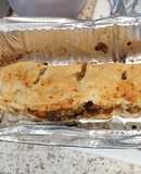 Vegetarian sausage roll. Air fryer