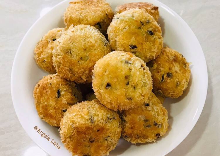 Resep Bola bola tahu dan jamur kuping | Cara Membuat Bola bola tahu dan jamur kuping Yang Enak Dan Lezat