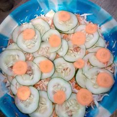 A picture of Vegetable salad.