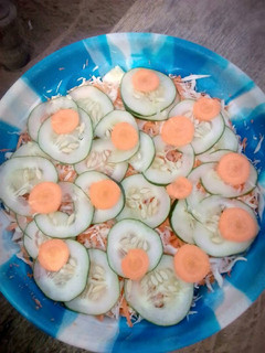 A picture of Vegetable salad.