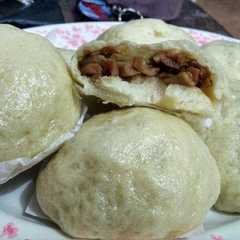 Foto resep Bakpao isi jamur dan sosis ayam