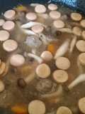 Tumis Bakso Sosis Jamur Shimeji