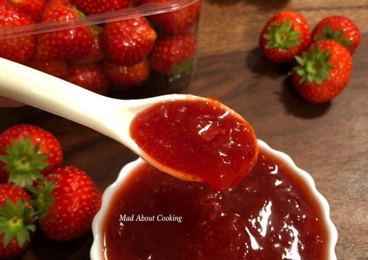Homemade Strawberry Jam – Three Ingredients Fruit Jam Homemade Strawberry Jam – Three Ingredients Fruit Jam