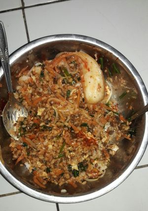 Foto resep Bibimbap Korea ala Indonesia