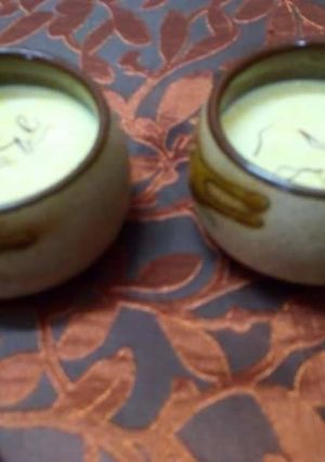 A picture of Besan milk.