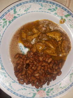 Una foto de Bistec de puerco en salsa de tomate