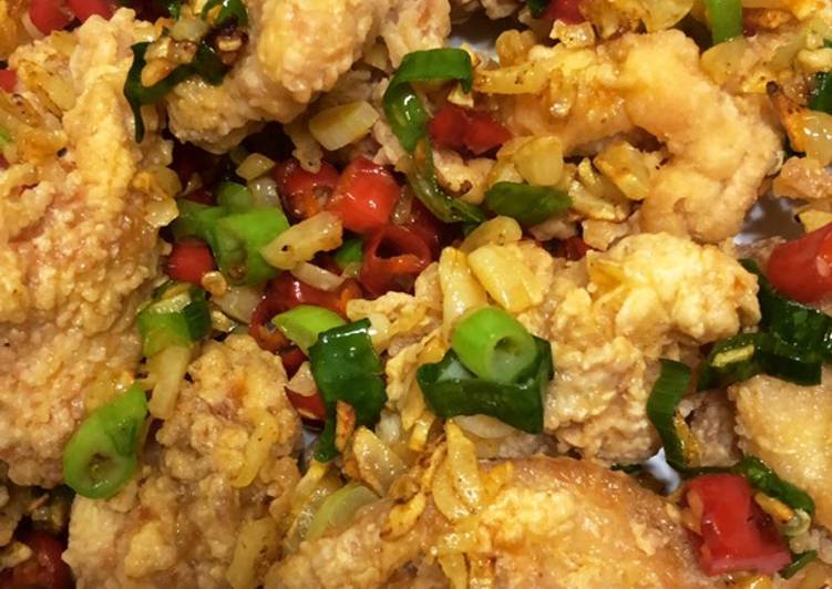 Langkah Mudah untuk Menyiapkan Ayam Cabe Garem Crunchy, Lezat Sekali