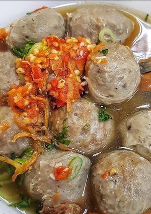 Foto resep Bakso jamur tiram