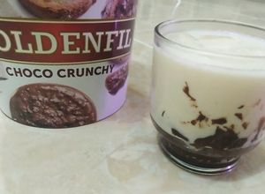 Foto resep Susu Selai Coklat Goldenfil