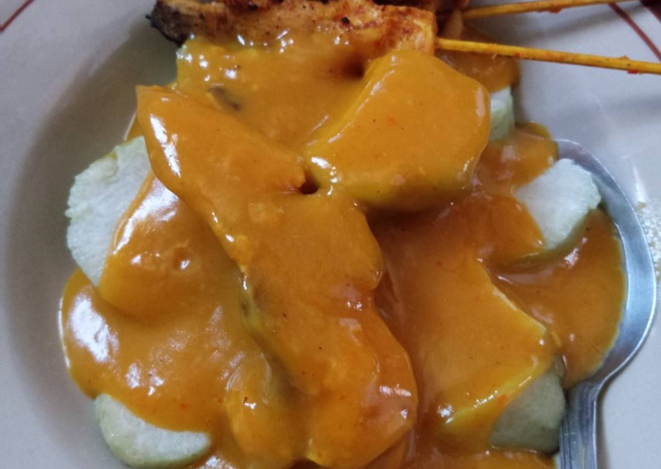 Sate Padang daging ayam