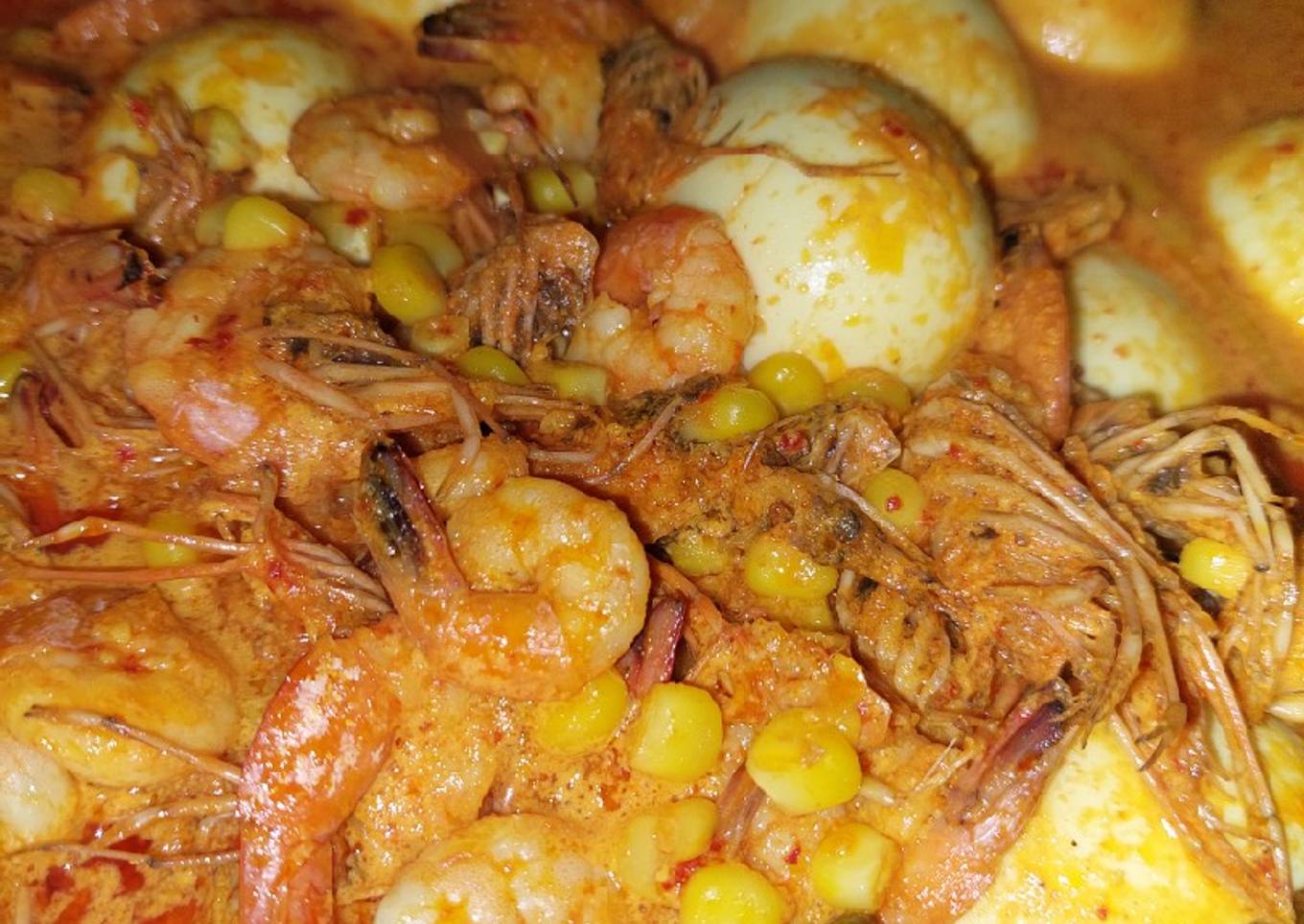 Telur Udang Lodeh